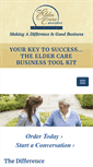 Mobile Screenshot of eldercarebusiness.com